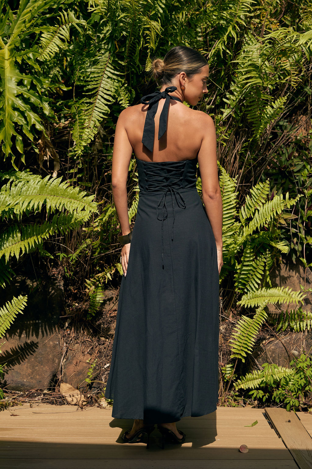 BELLA MAXI DRESS - BLACK