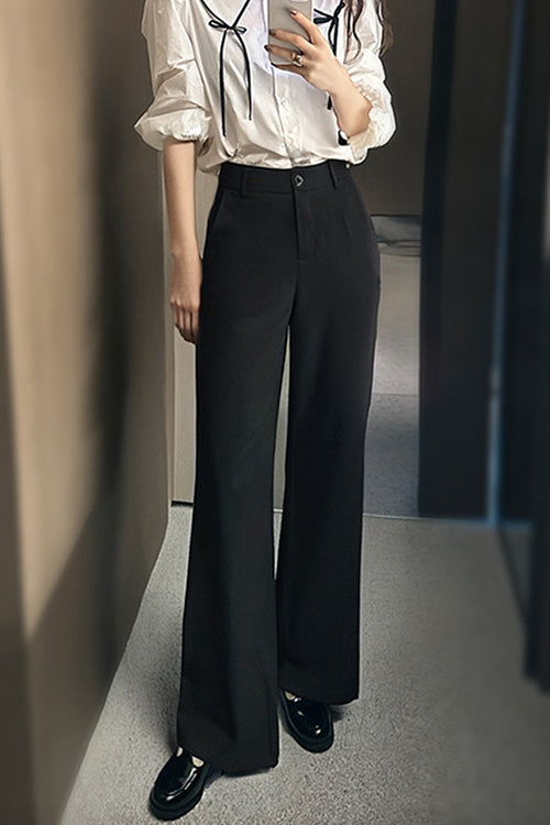 Margovil High Waist Bell Bottom Suit Pants