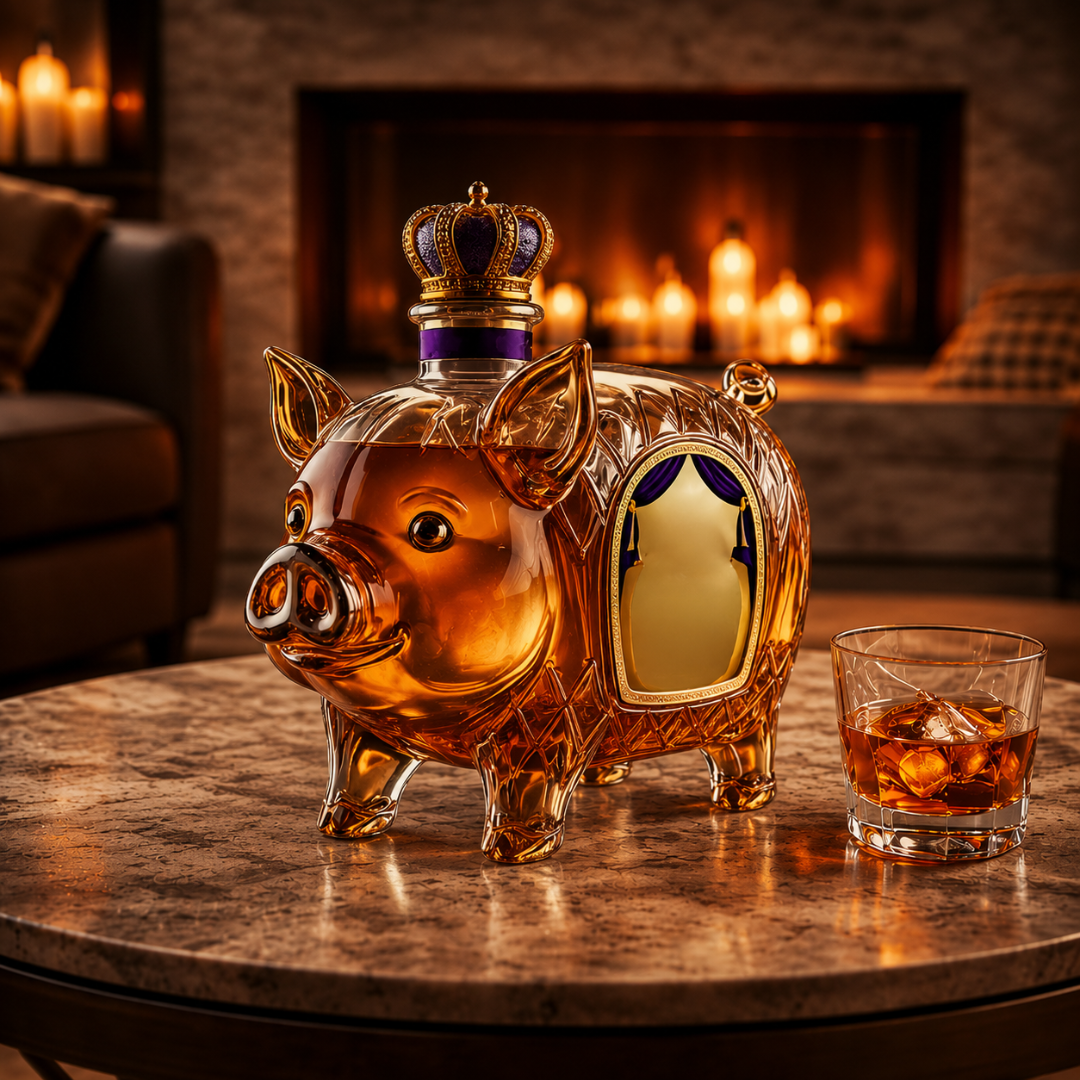 Whiskey Bottle - Pork Edition