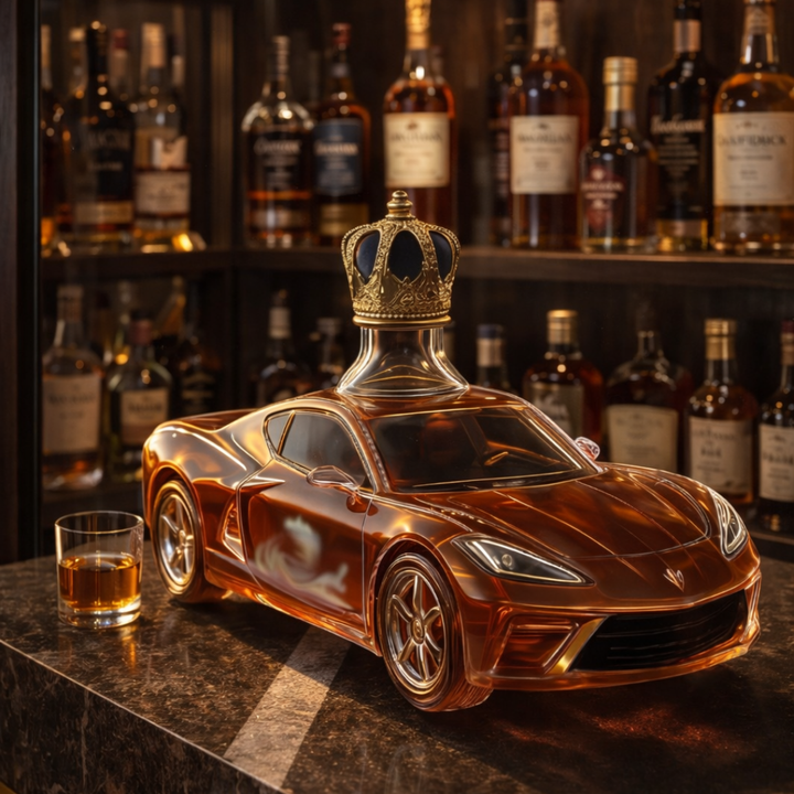Whiskey Bottle - Corvette Edition