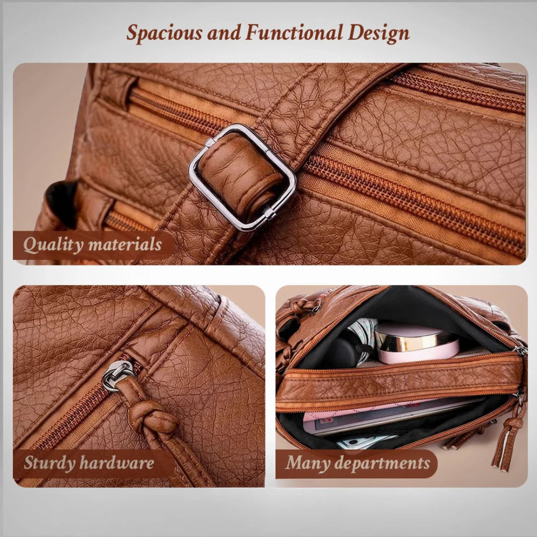 Sophia | Light and practical — Leather Bag for Everyday Use