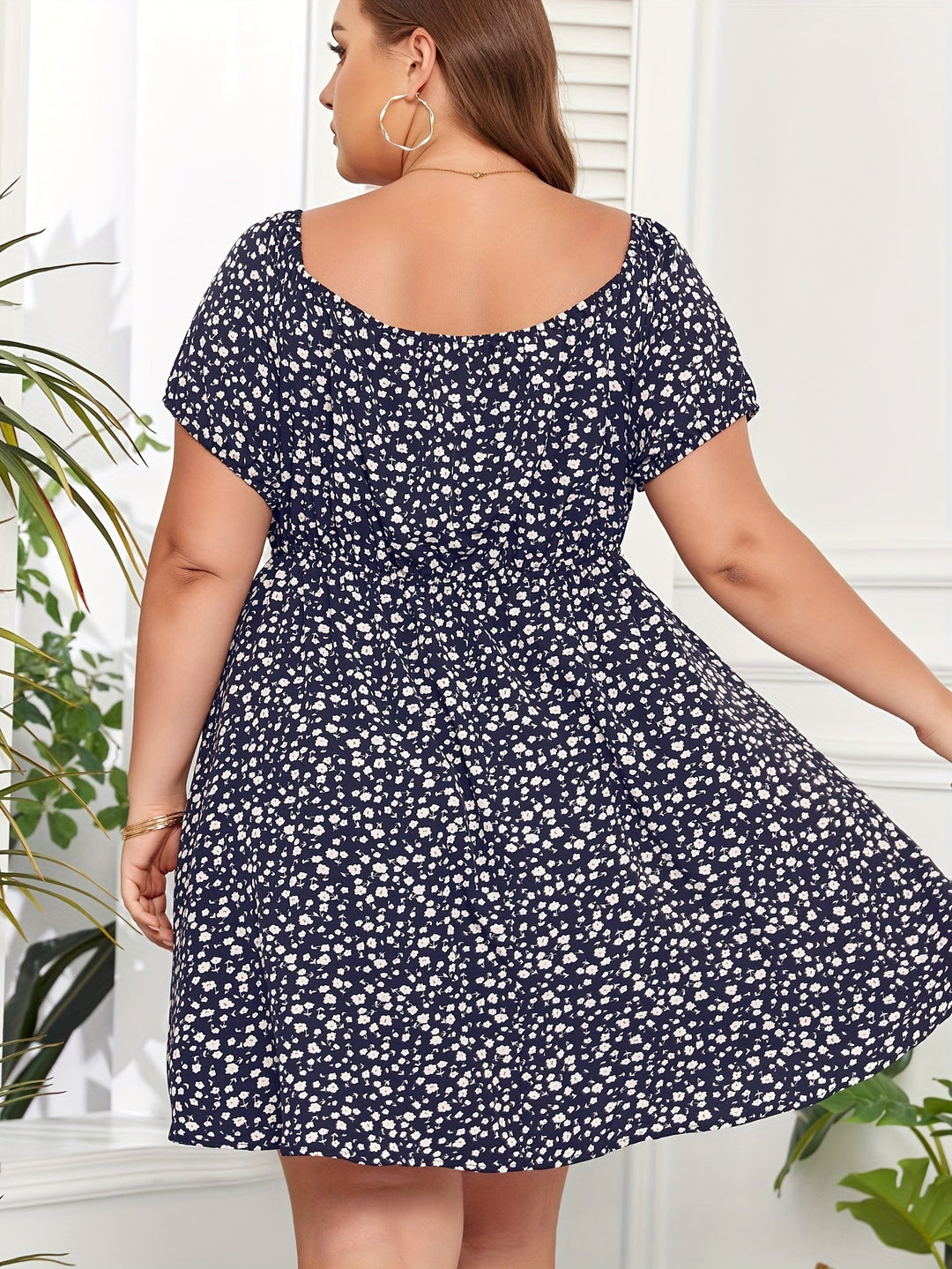 Diana™ | Plus Size Floral Summer Dress