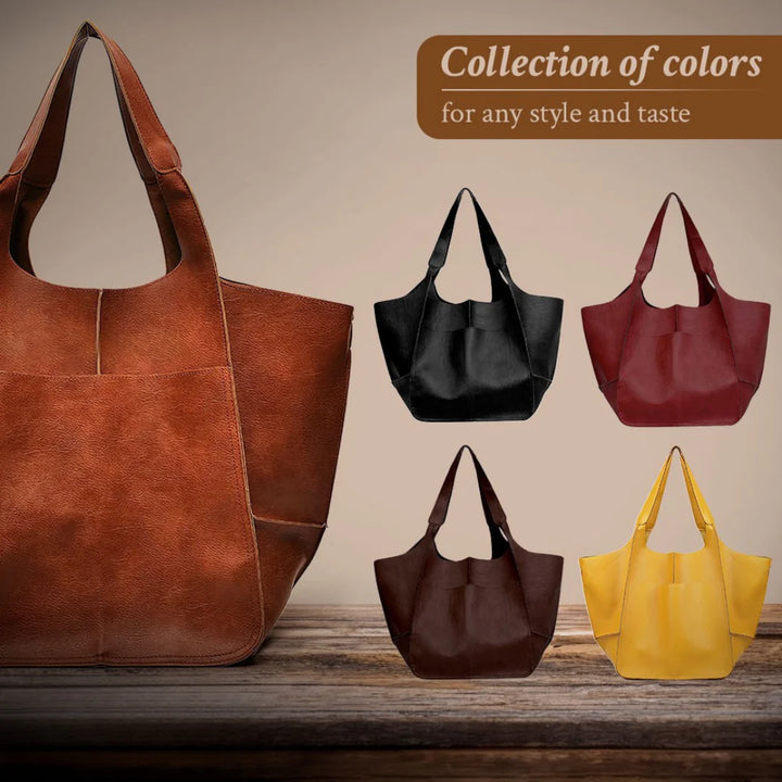 Laura | Everything with you, nothing too heavy — Spacious Leather Bag