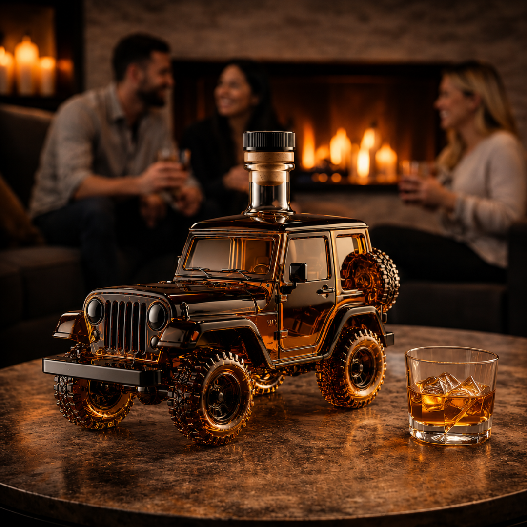 Whiskey Bottle - Jeep Edition