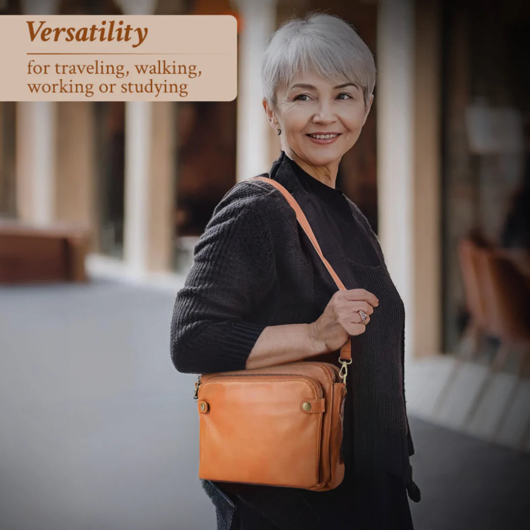 Kim | Comfortable every day — Classic Leather Bag
