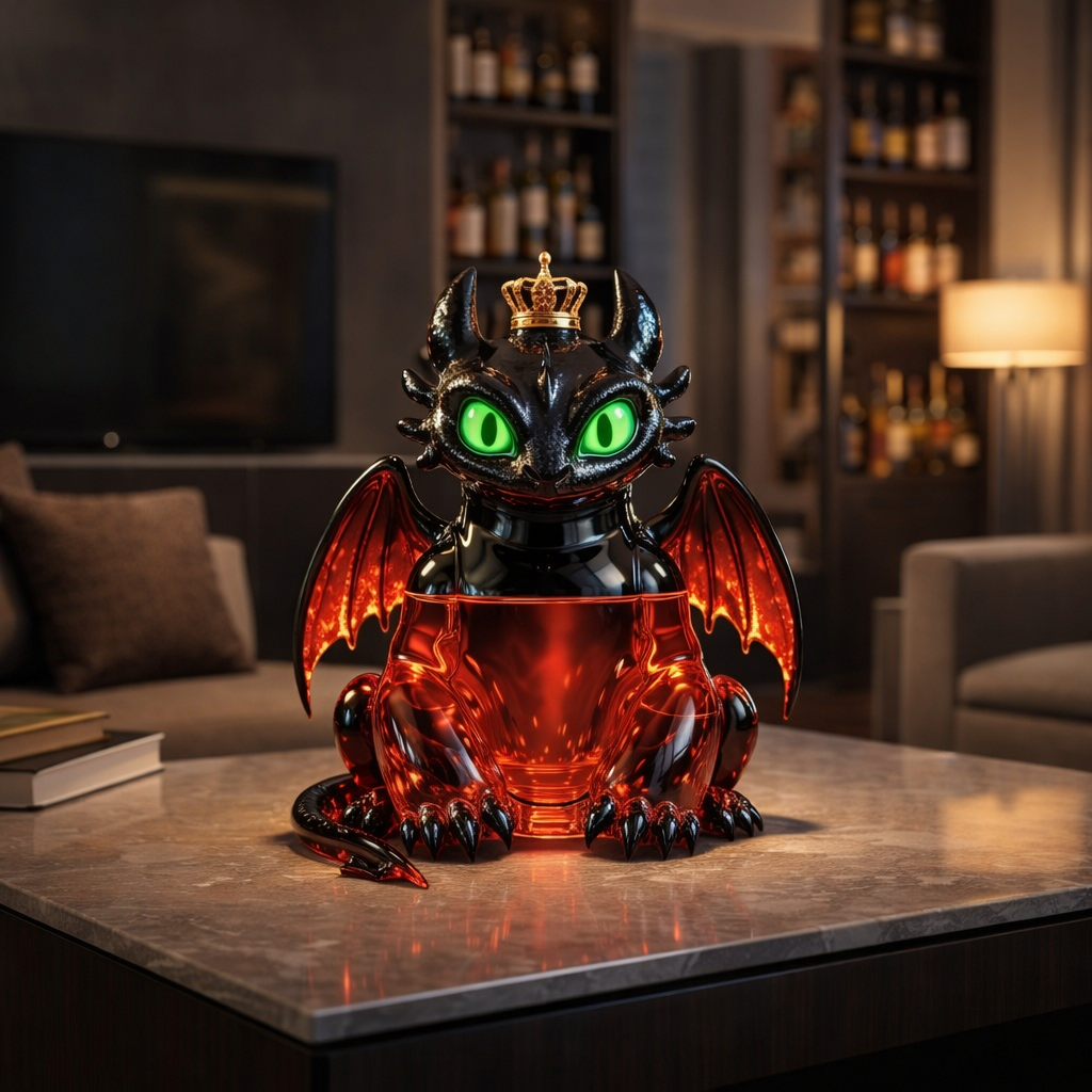 Whiskey Bottle - Dragon Edition