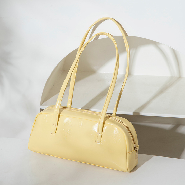 Margovil Top Handle Faux Leather Shoulder Bag