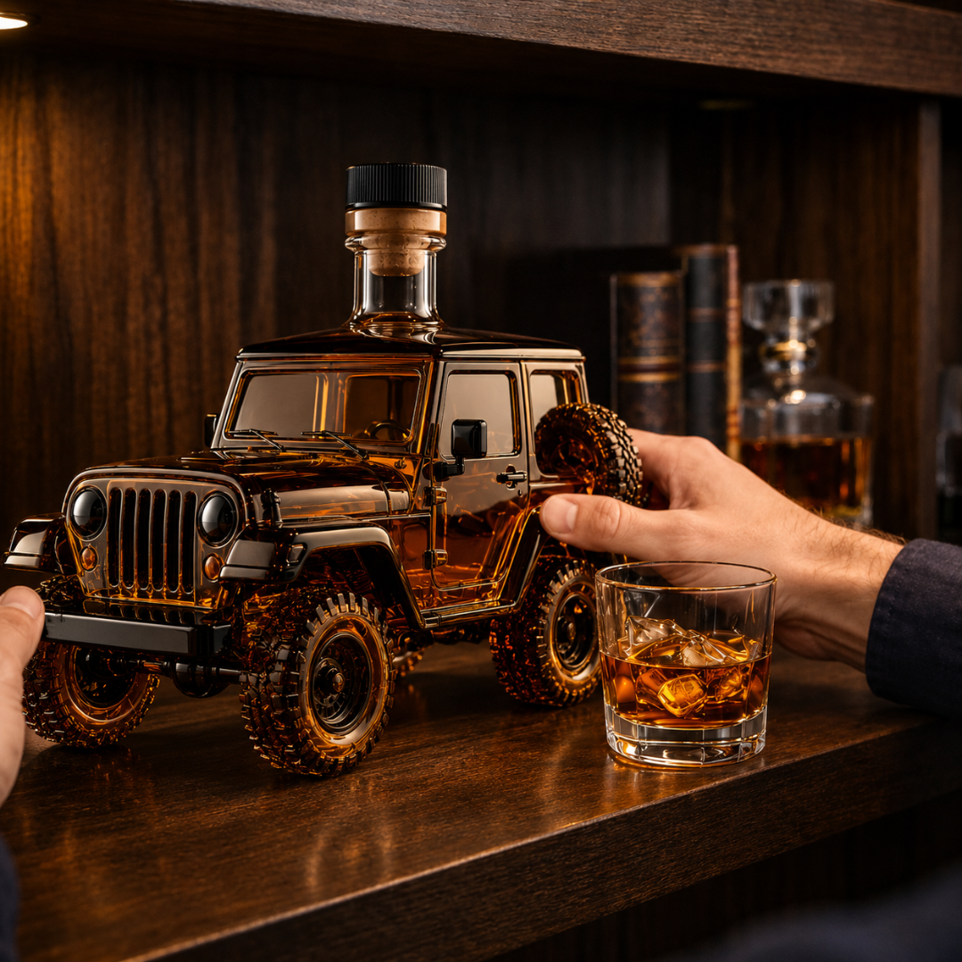 Whiskey Bottle - Jeep Edition