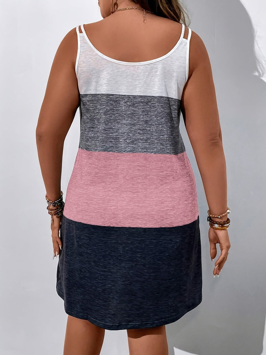 Brianna™ | Plus Size Tropical Print Summer Dress