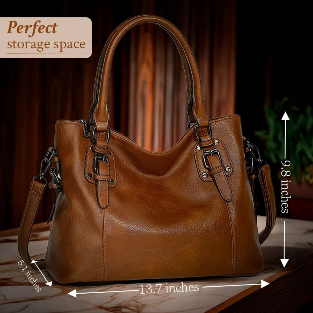 Sienna | Soft, stylish, everyday — Leather Shoulder Bag