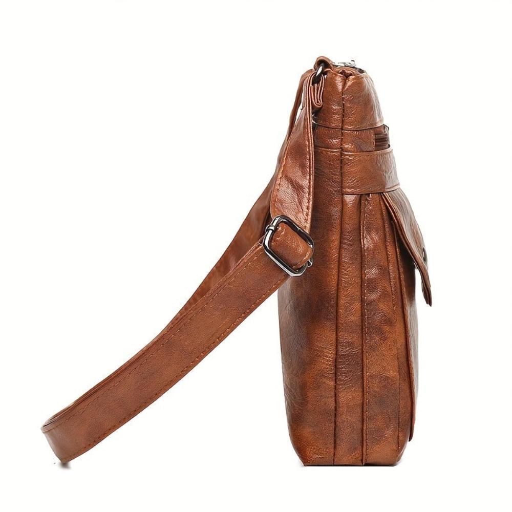 Lina | Vintage feel, everyday comfort — Leather Shoulder Bag
