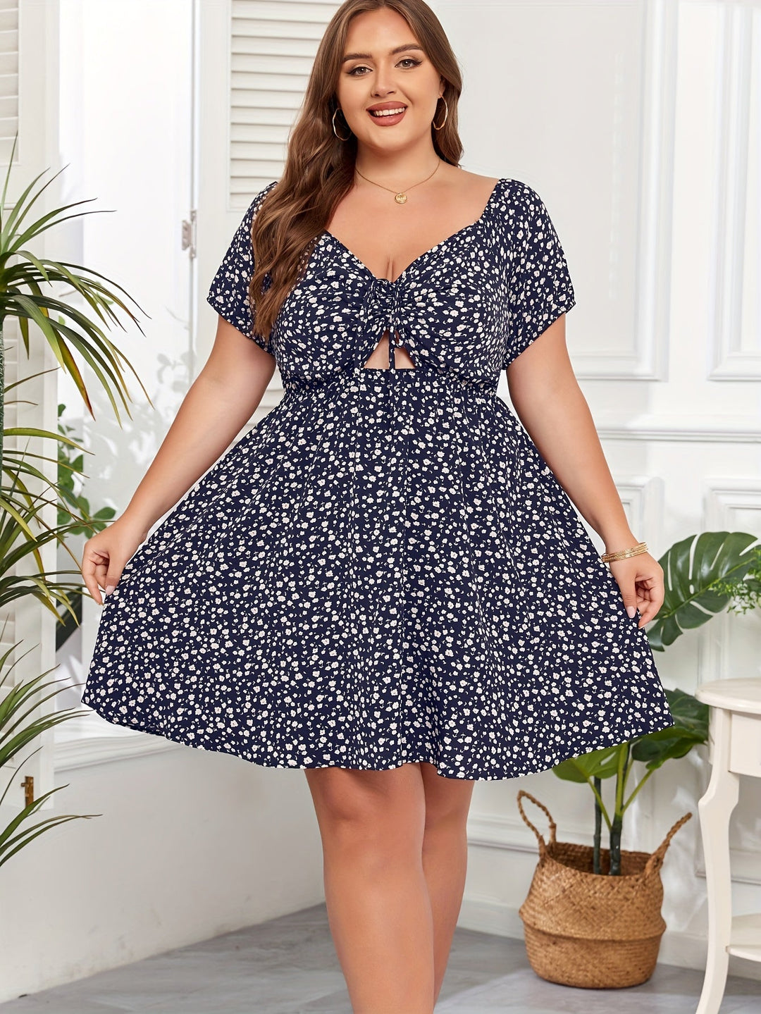 Diana™ | Plus Size Floral Summer Dress