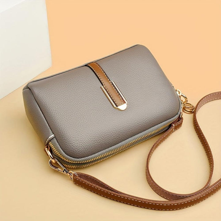 Mila | Small but spacious — Leather Shoulder Bag
