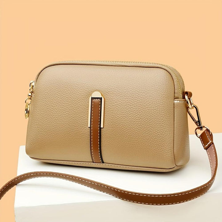 Mila | Small but spacious — Leather Shoulder Bag