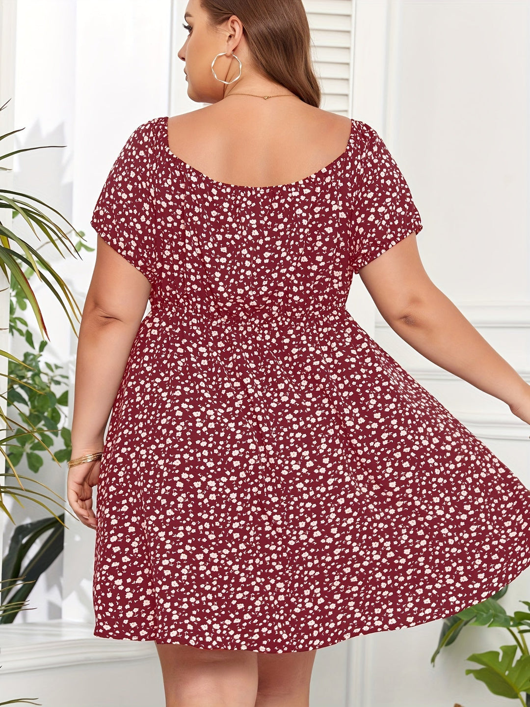 Diana™ | Plus Size Floral Summer Dress