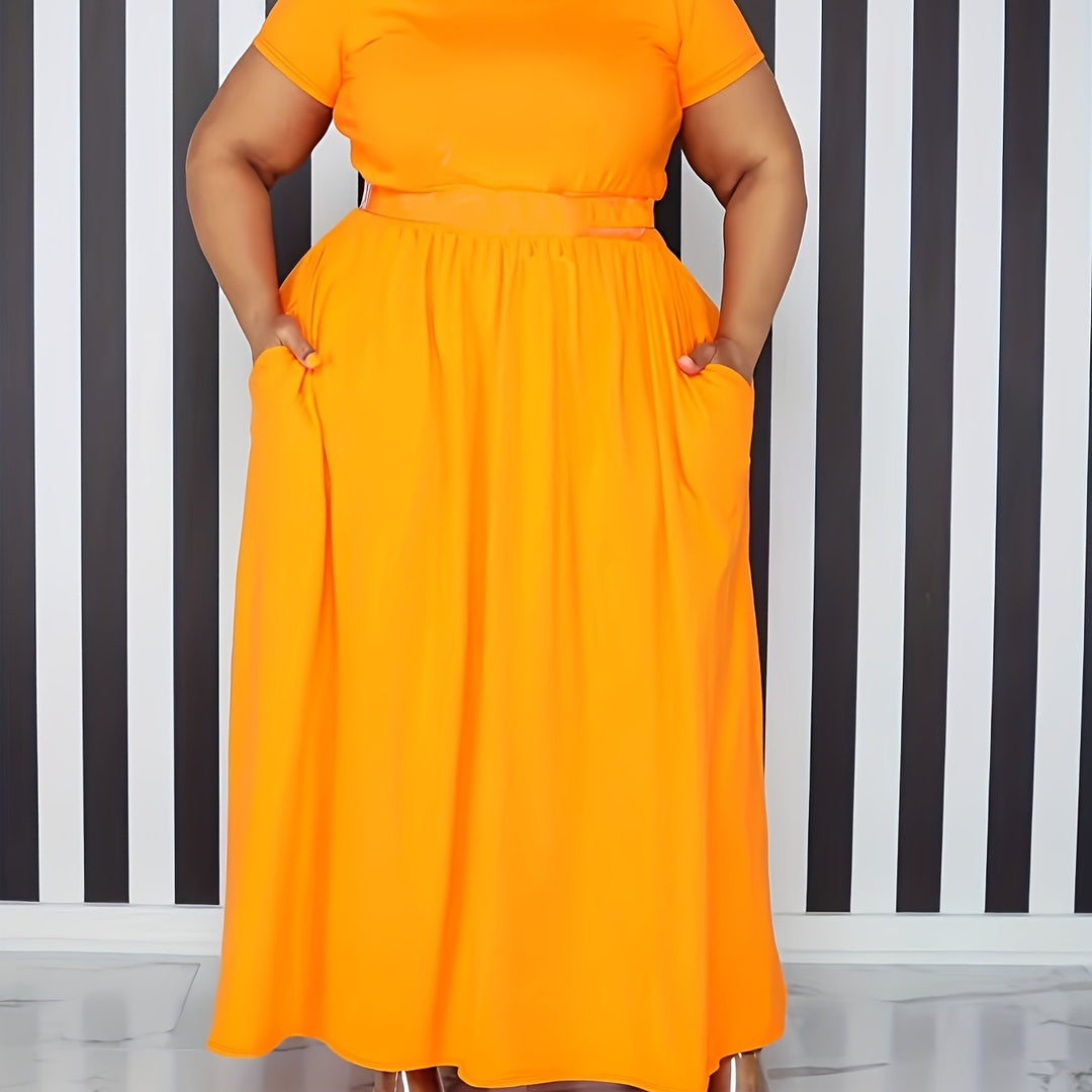 Olivia™ | Plus Size Elegant Maxi Dress