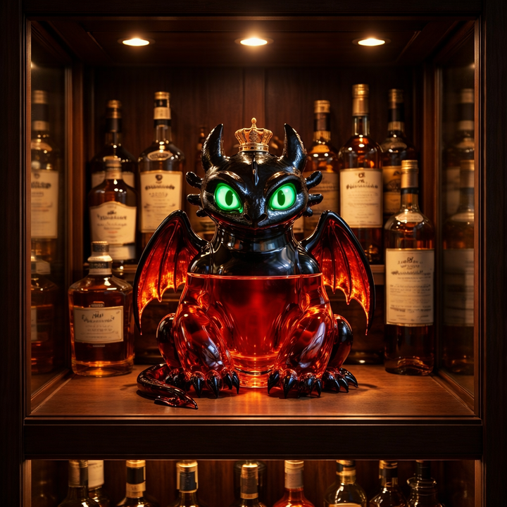 Whiskey Bottle - Dragon Edition