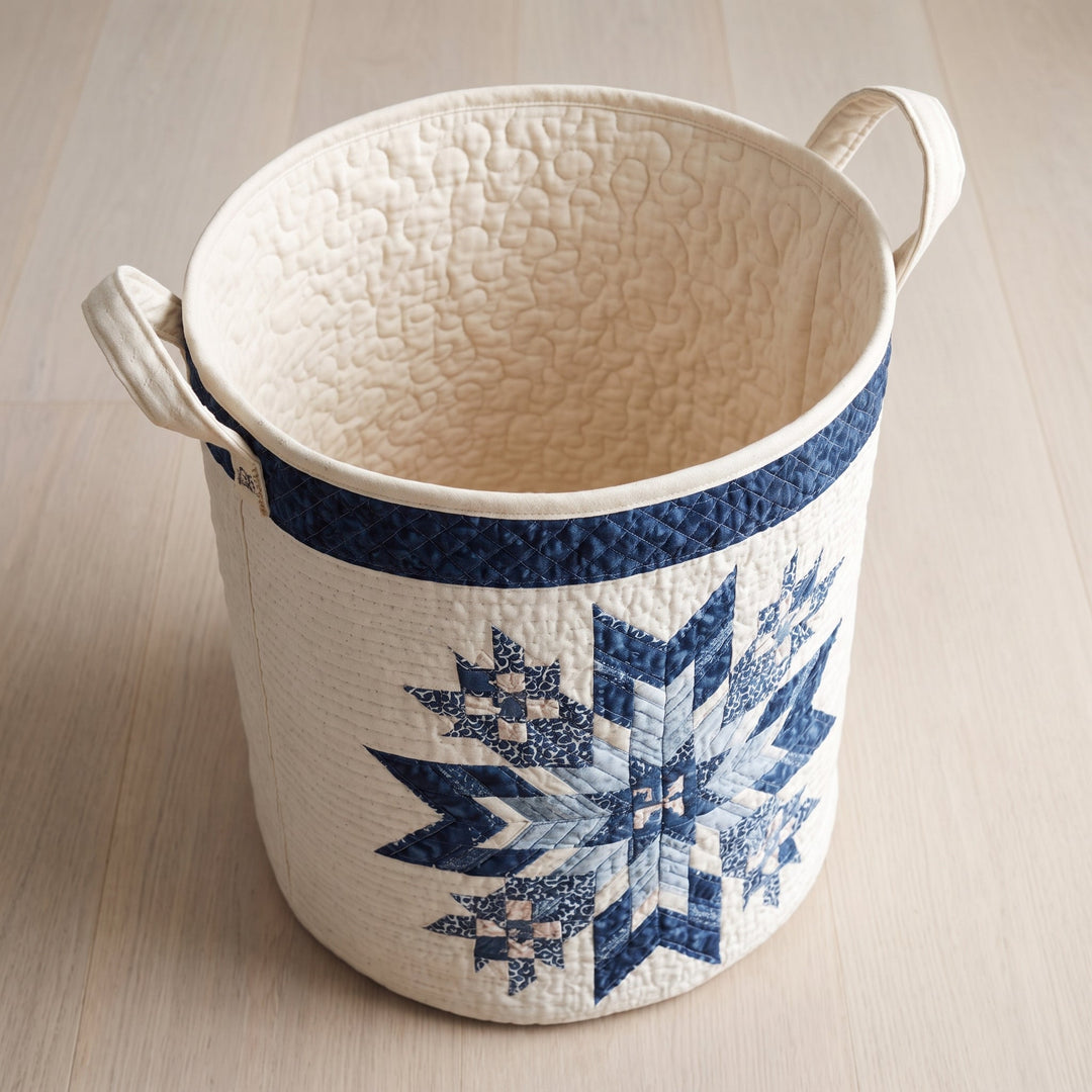 Snowflake // Quilted Basket