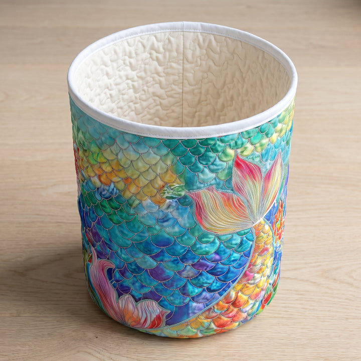 Marine Sparkle // Quilted Basket