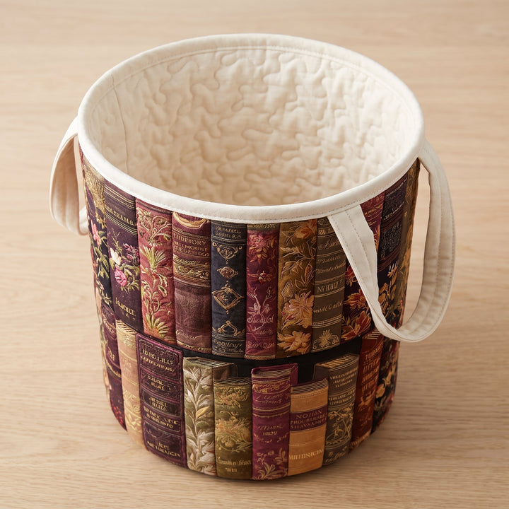 Literary Spirit / Quilted Basket