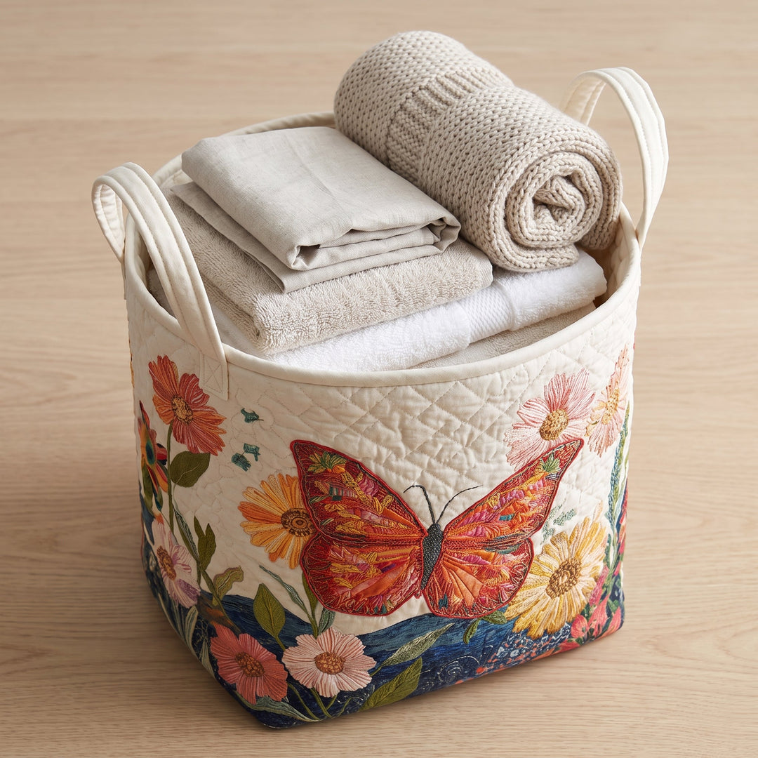 Colorful Beauty / Quilted Basket