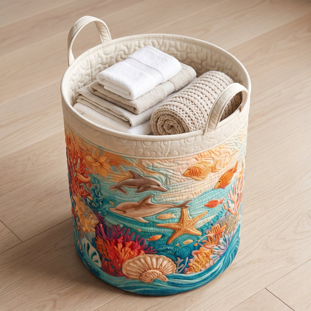 Sea Breeze / Quilted Basket