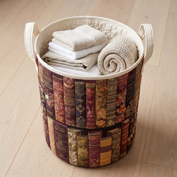 Literary Spirit / Quilted Basket