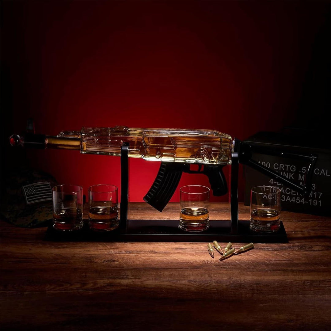 Whiskey Bottle - AK-47 Edition