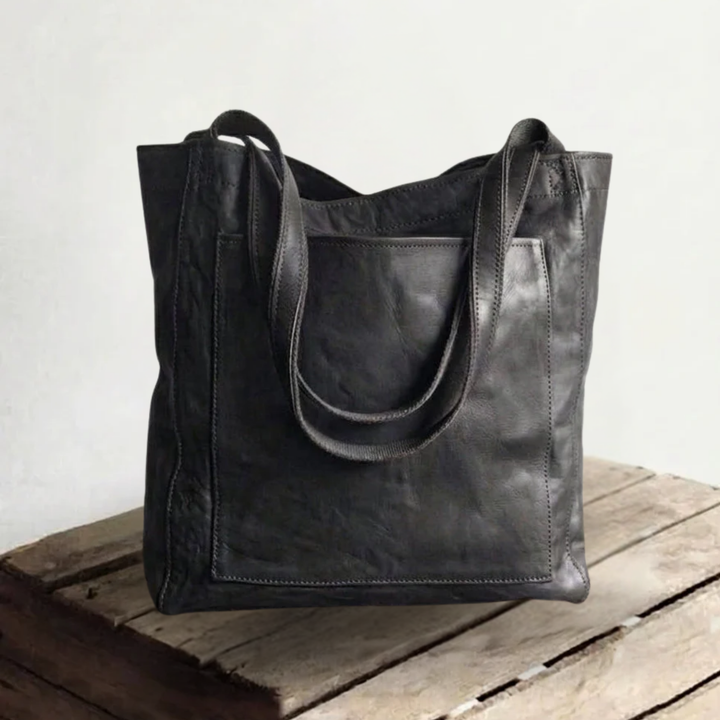 Lorena | No more searching — Leather bag with compartments