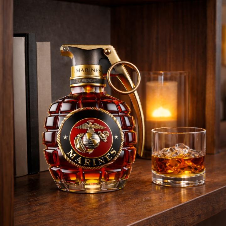 Whiskey Bottle - Grenade Edition Marines