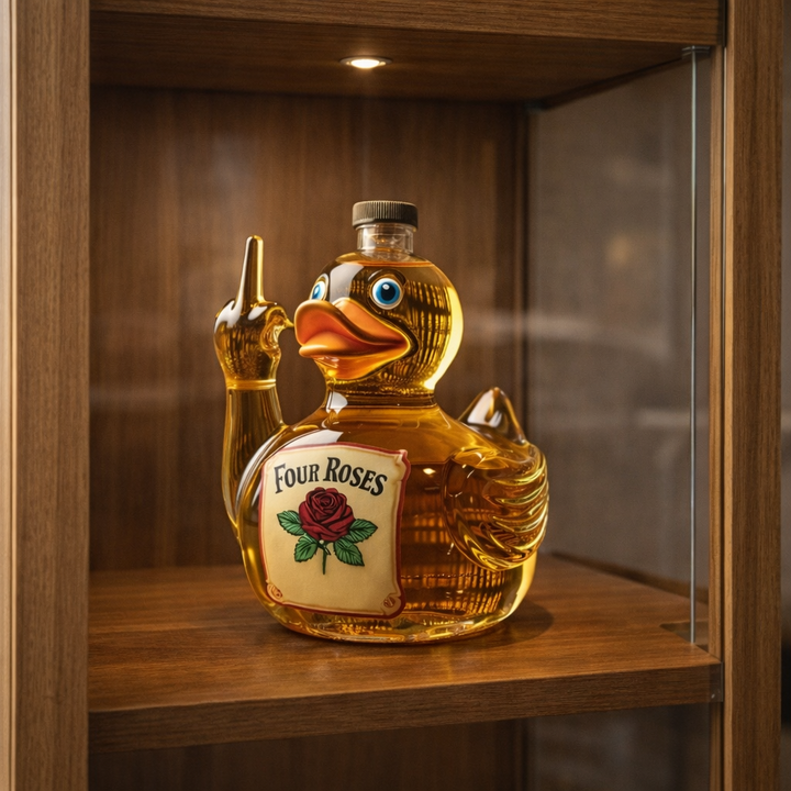 Whiskey Bottle - Rebel Duck Edition