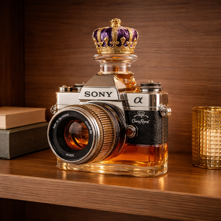 Whiskey Bottle - Camera Edition