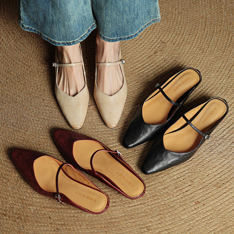 Orella Pointed Toe Mules