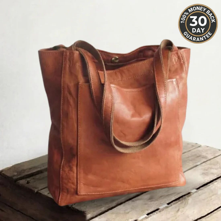 Lorena | No more searching — Leather bag with compartments