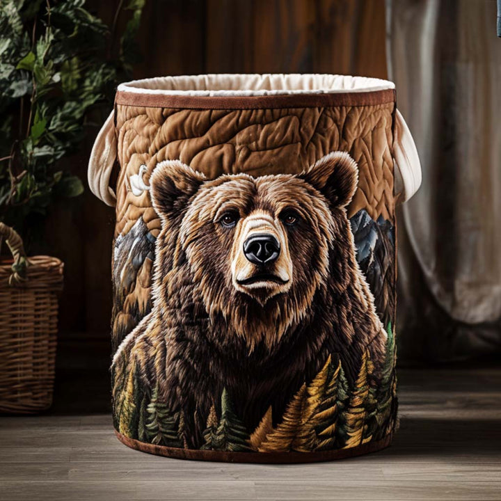 Bear's Forest Walk Quilted Basket │ B1G1