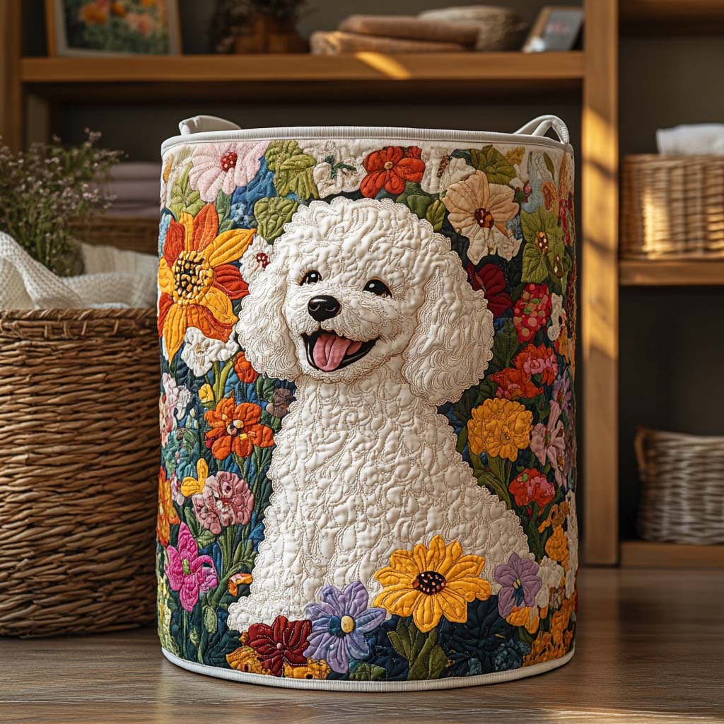 Blooming Fields // Quilted Basket