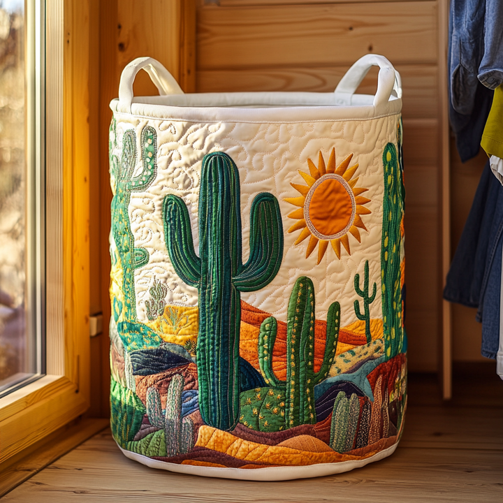 Cactus Horizon II // Quilted Basket