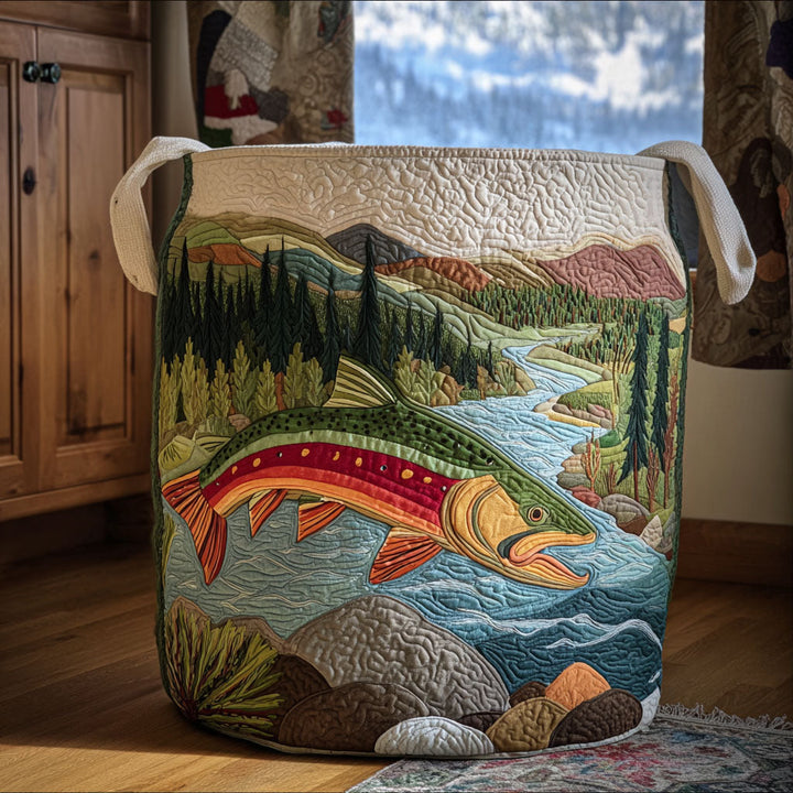 Calm Stream / Quilted Basket