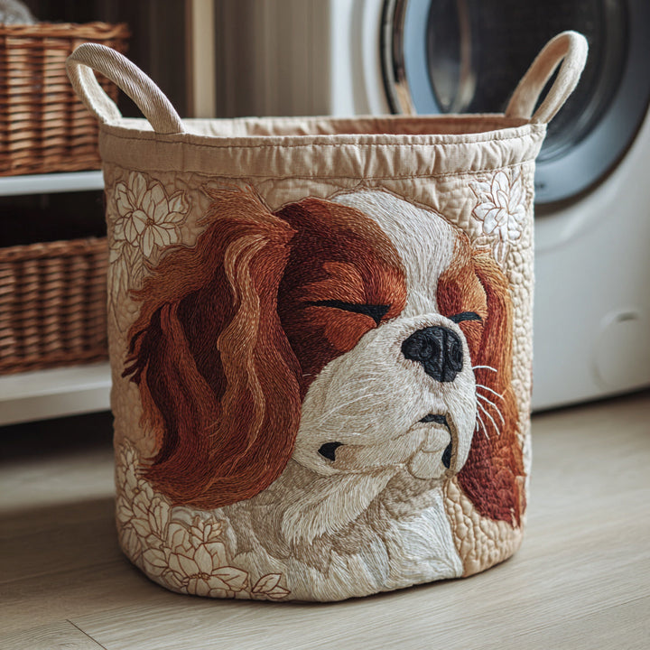 Cavalier King Charles Quilted Basket │ B1G1