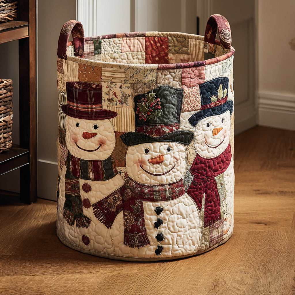 Cheerful Spirit // Quilted Basket