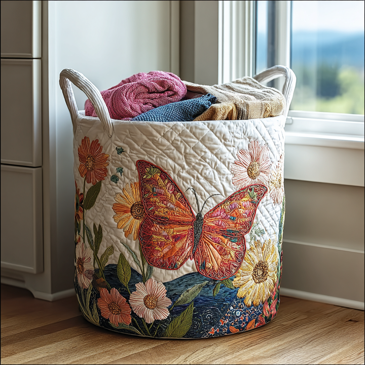 Colorful Beauty / Quilted Basket
