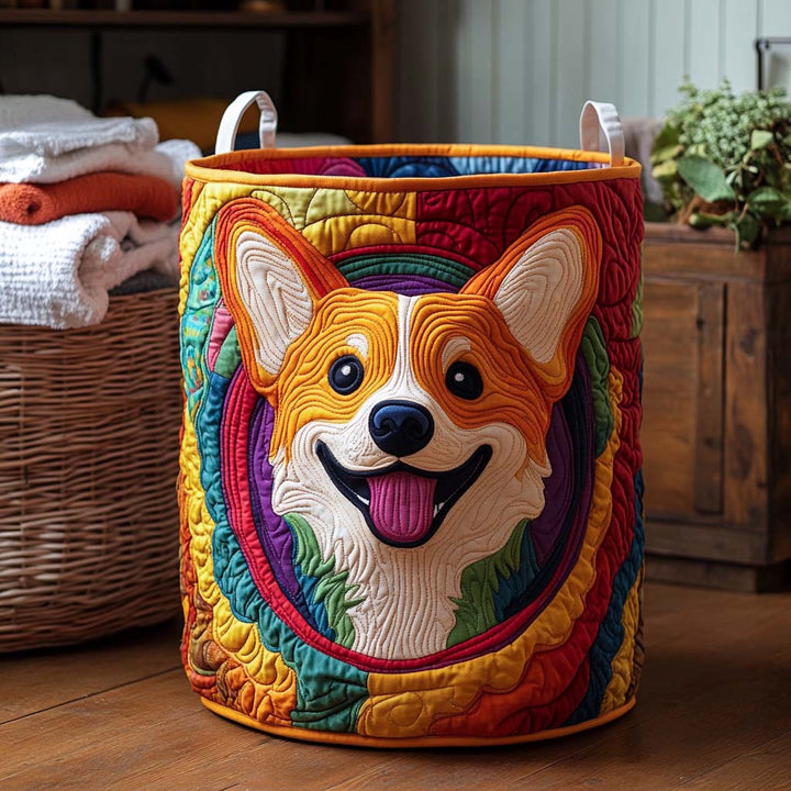 Corgi Laundry Basket