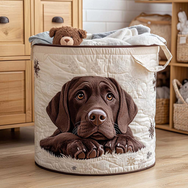 Cuddle Puppy Laundry Basket