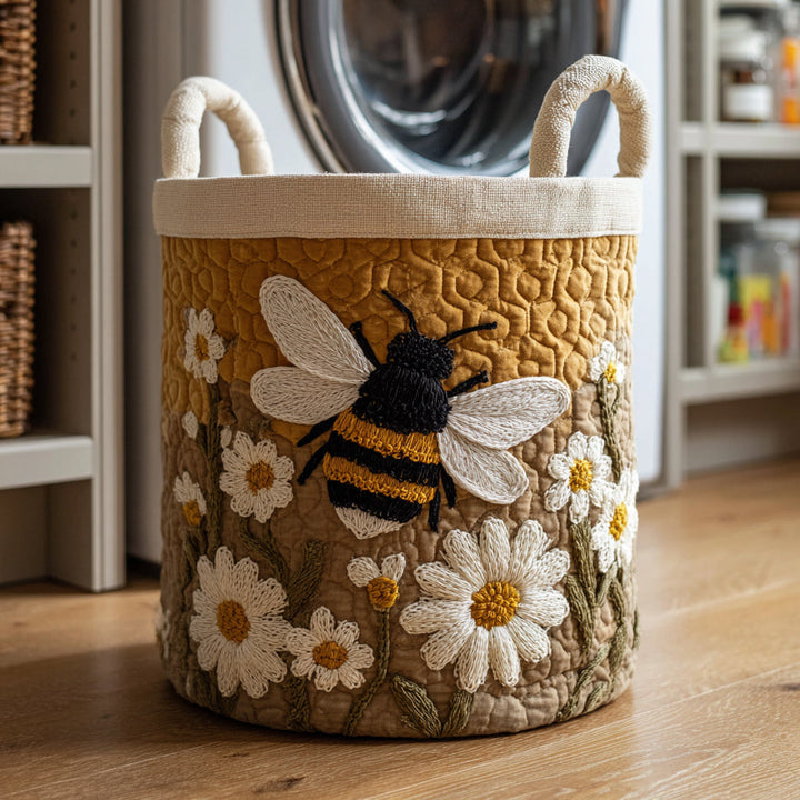 Daisy & Bee / Quilted Basket