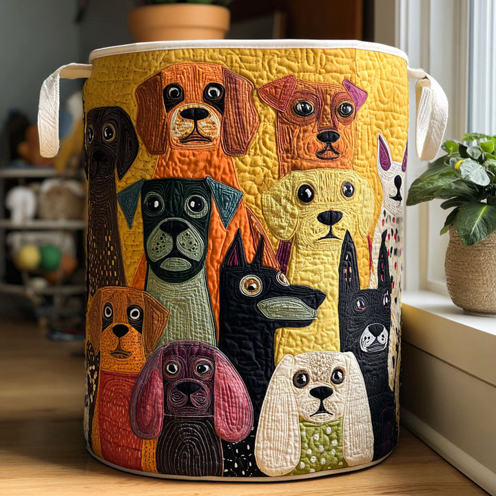 Dog Magic / Quilted Basket