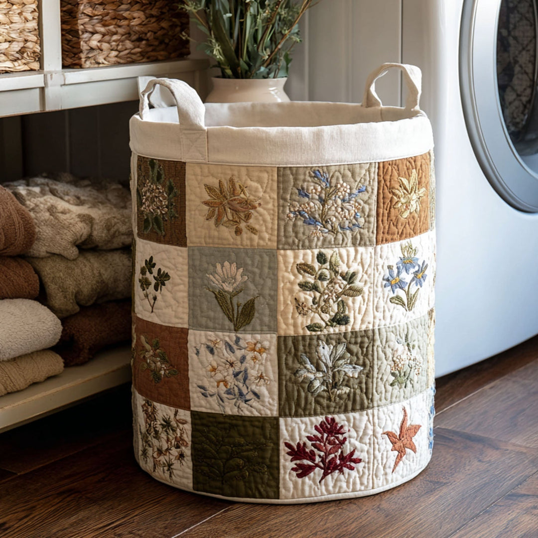 Floral Altar / Quilted Basket