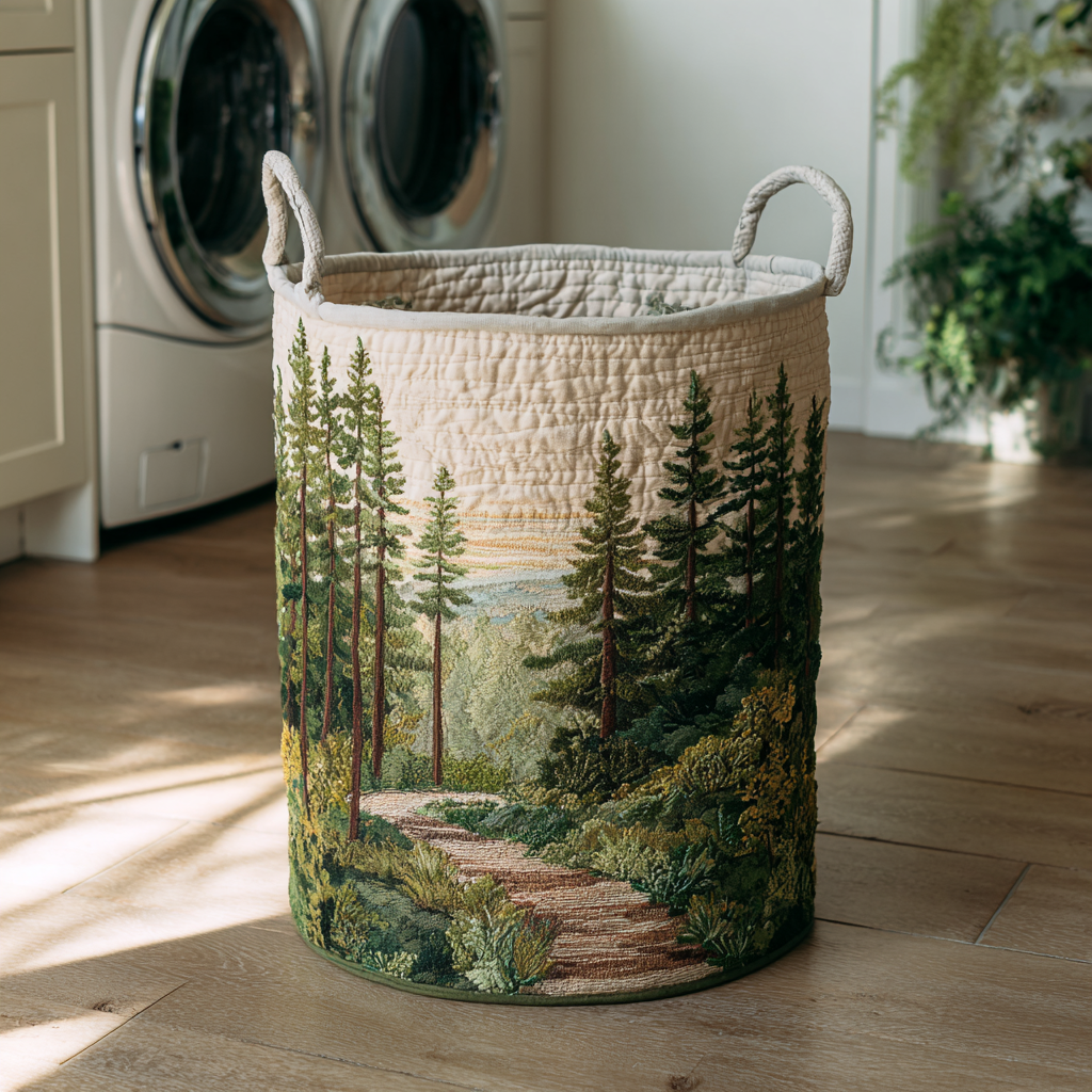Forest // Quilted Basket