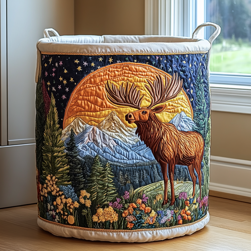 Forest // Quilted Basket