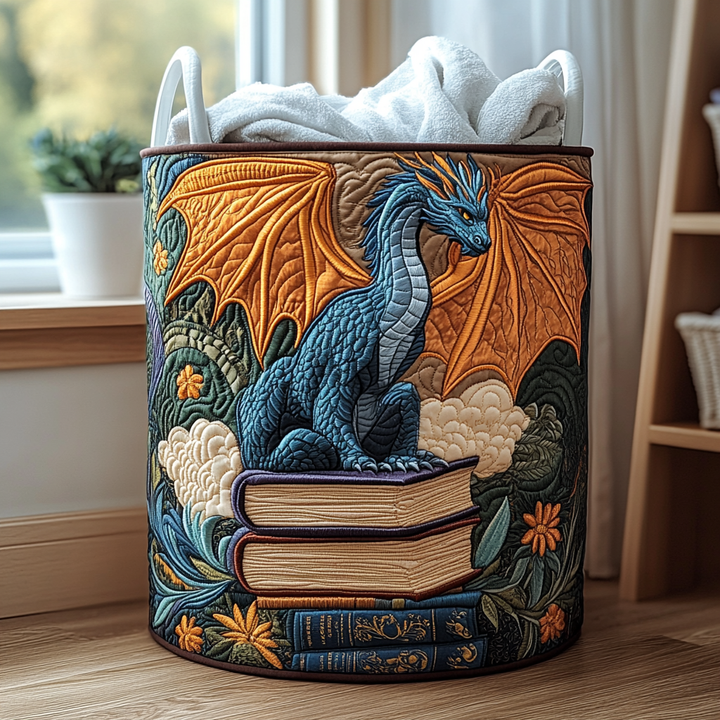 Forest Dragon / Quilted Basket