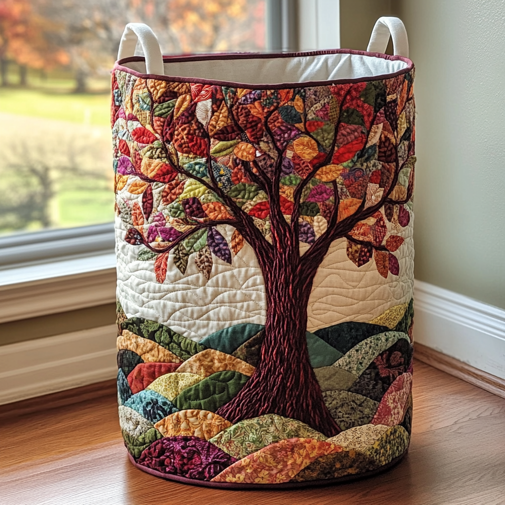 Forest Spirit II / Quilted Basket